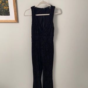 velvet jumpsuit
